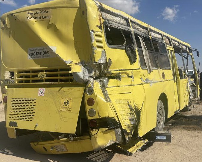 alriaynews's tweet photo. وفاة وإصابة عدد من الطالبات بالقاعة في مركز الحفاير بمنطقة عسير، ظهر اليوم، بعد تعرض حافلتهن المدرسية لحادث مروري، وباشرت الجهات المعنية موقع الحادث وتعاملت الفرق الإسعافية مع الحالات المصابة ونقلتهن للمستشفى.
#صحيفة_الرأي_الإلكترونية https://t.co/cnggDEDZAu