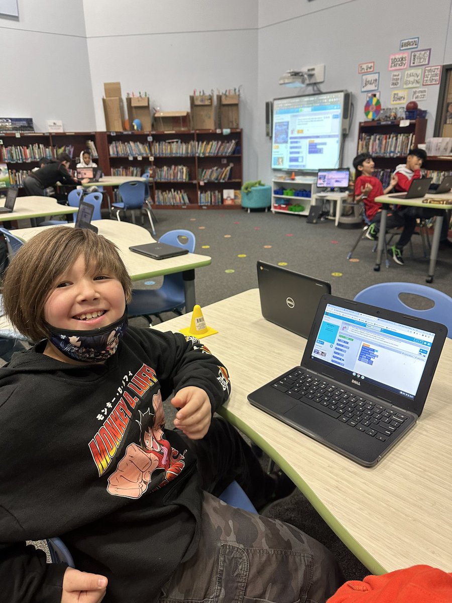 KatieDipalma's tweet image. Coding and Poetry has been a successful combination in the DWE Media Center!  #codeorg