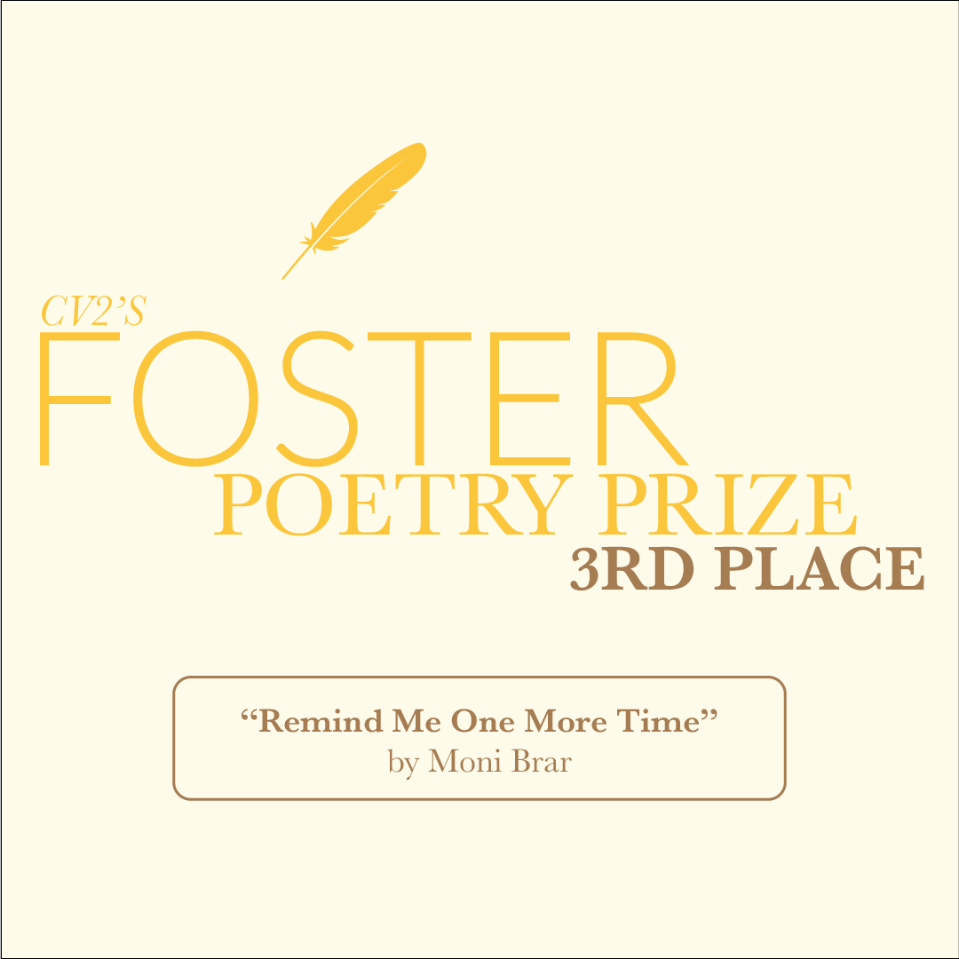 CV2magazine's tweet photo. 💫We’re thrilled to announce the winners of the 2022 CV2 Foster Poetry Prize, as selected by the fantastic @AmberDawnWrites!💫

Read on to hear Amber Dawn's thoughts on judging the contest, and help us congratulate the winners in the comments below! https://t.co/8QjOQZm3XZ