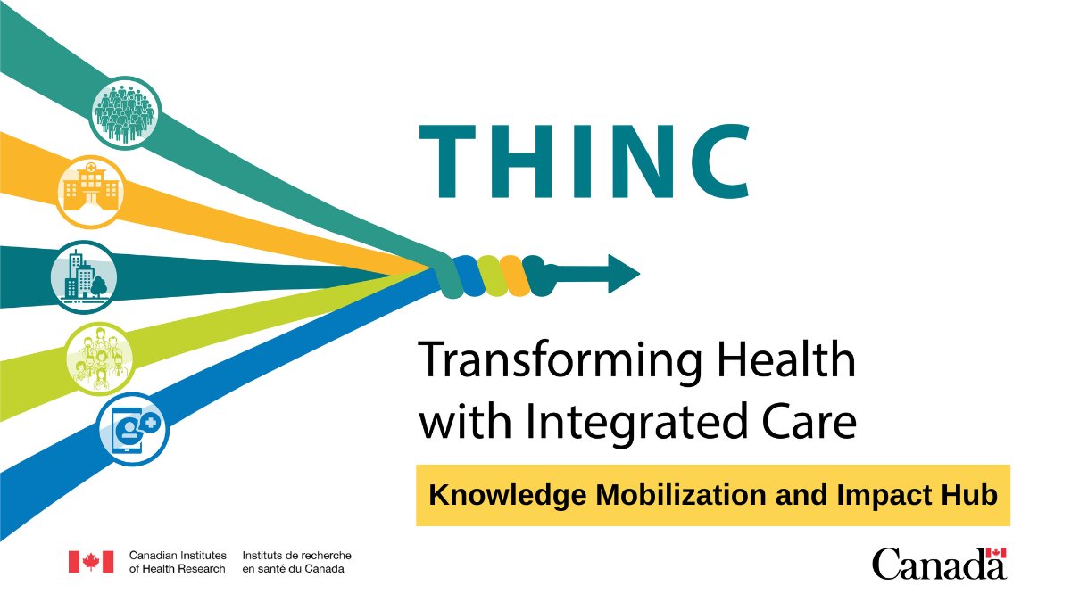 📢 NEW #FundingOpportunity: Transforming Health with Integrated Care (THINC) #KnowledgeMobilization and Impact Hub

Information webinar: Feb. 14, 2023
Application deadline: May 16, 2023

Learn more here: bit.ly/3ZN7c5R