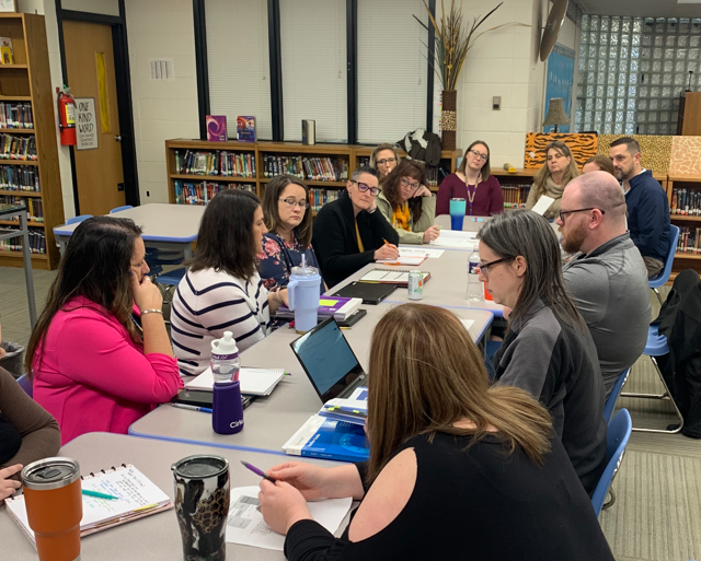 CassvilleSchool's tweet photo. While the rivalry between the wildcats &amp; cubs is a fun Barry County tradition, both districts are serious about educating kids.

Today, middle school &amp; high school math teachers from both Cassville &amp; Monett  worked together on math curriculum &amp; instructional strategies. https://t.co/QPyuLTr2i6