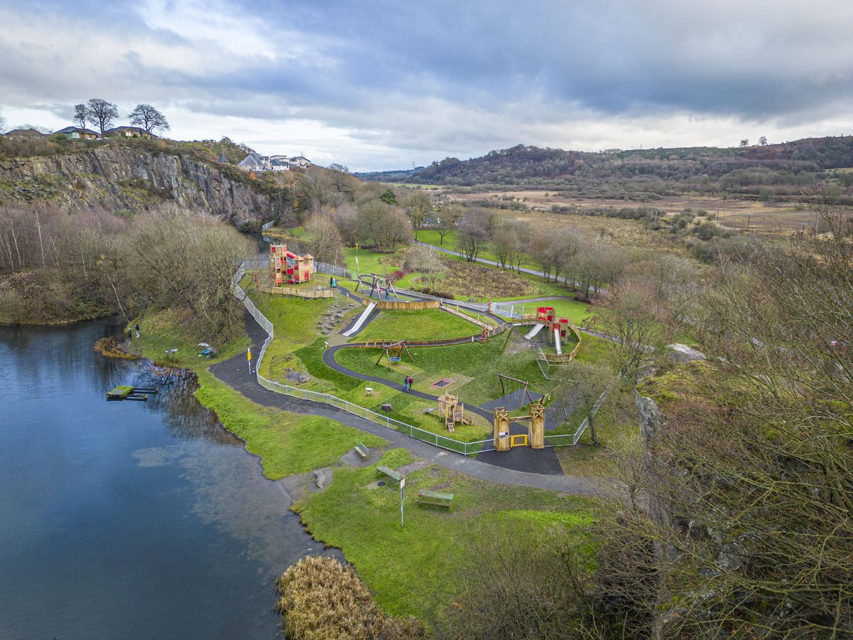 HawthornHeights's tweet photo. Set in the former Auchinstarry Quarry , the Roman themed play area offers visitors with an immersive experience! 
@nlcpeople @AntonineWall  @VisitScotland   @HeritageFundSCO @VisitLanarkshire 
#playground #scotland #roman #playarea #lanarkshire https://t.co/fpLWs0gvoU