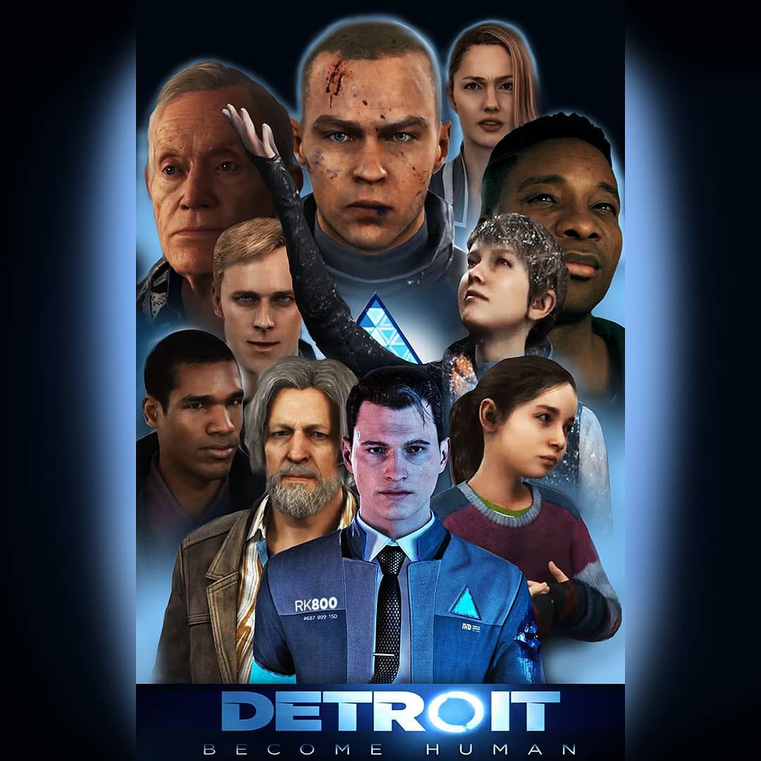 Jesse Williams as Markus from Detroit Become Human by