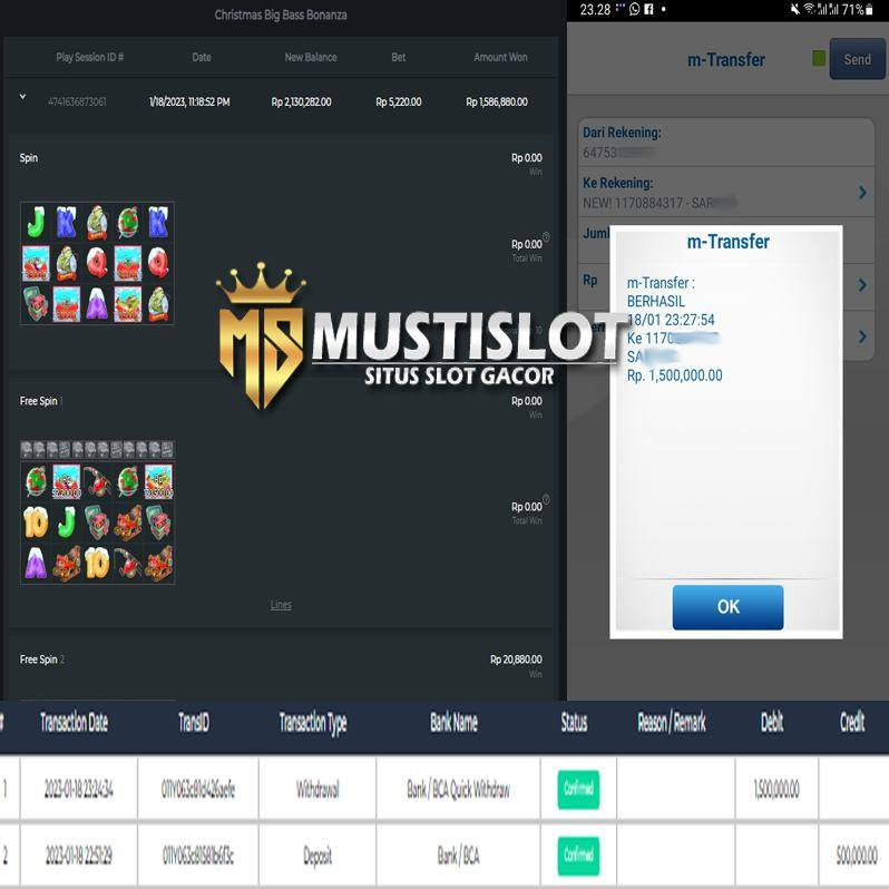 mustislot's tweet photo. 🤩Christmas Big Bass Bonanza👉 #MUSTISLOT 👈lagi GACOR nih beb 🤩
Deposit : 500.000
withdraw 1.500.000
😍 Tunggu apalagi bossku 😍
# Menang Berapapun di Bayar Kakak😘
Link Daftar : https://t.co/BApaxWqkRc https://t.co/TWufn9Fc6D