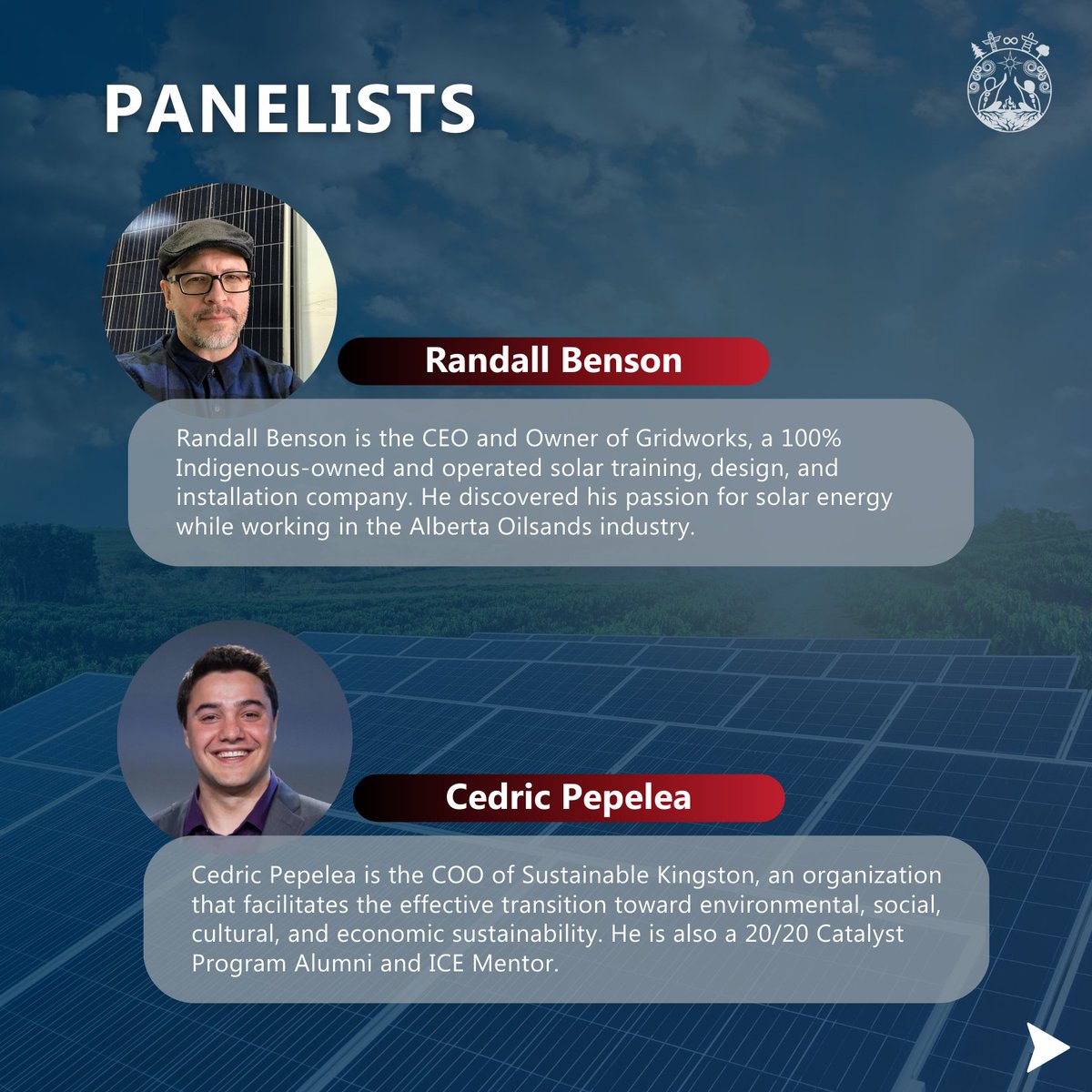 IndigClnEnergy's tweet photo. On July 19, 2022, ImaGENation hosted a webinar on Solar Energy System Designs. Here are some of the key takeaways from the panel, featuring Randall Benson and Cedrick Pepelea.
 
Visit https://t.co/1yJBPvBu6Z to learn more!
 
#imaGENation #indigenouscleanenergy #energysystemdesign https://t.co/PAJySqy4fe