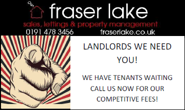 ⭐⭐MORE PROPERTIES NEEDED⭐⭐
Do you have a property to rent? Why not give us a call to discuss our services &amp; competitive fees!!
☎️ 0191 4783456
✉️ info@fraserlake.co.uk