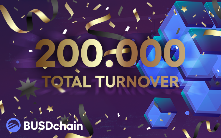 💥 BOOM! 💥

We have reached a turnover of $200,000❗️ 

Thanks everyone for support. We have a smooth development strategy

We are not impulsive and this make project to stability

We're moving on. We have planned a lot  events and soon it will be realized

🤘 Stay tuned 🎊🎉✨