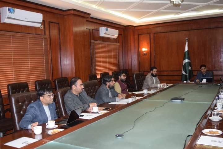 buetkofficial's tweet photo. The meeting of “Winter Camp Classes��� of Balochistan University of Engineering and Technology, Khuzdar was held presided over by the Worthy Vice Chancellor, Dr. Sohrab Khan Bizanjo.

The Registrar, Dr. Jalal Shah &amp; HoDs also attended the meeting. https://t.co/308J3W1TO8