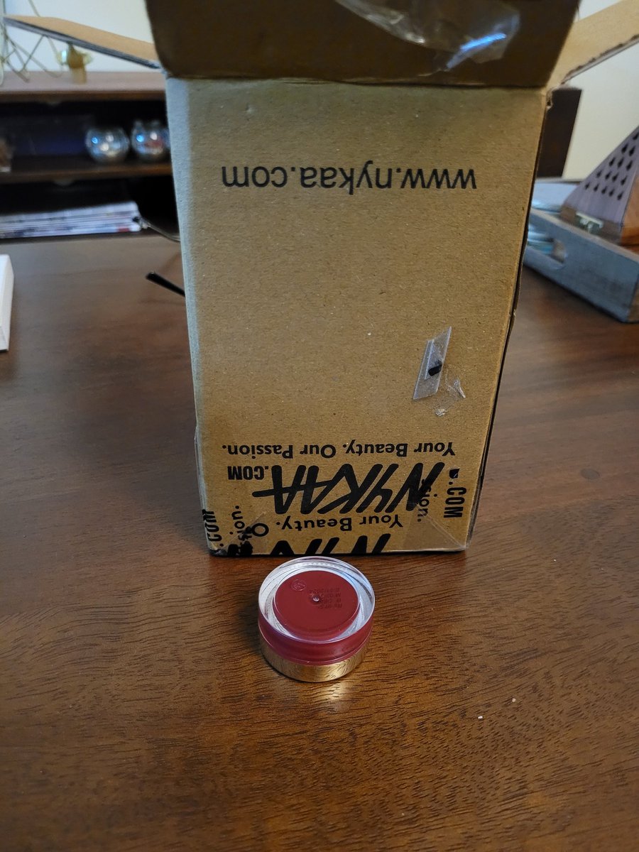 @nykaafashion - Please think a little about the #environment. You sent this small lip balm in such a big cardboard box. I understand that these might be made of #recycled cardboard, but the size can be reduced. #thinkalittle #ReduceYourUse #Nykaa