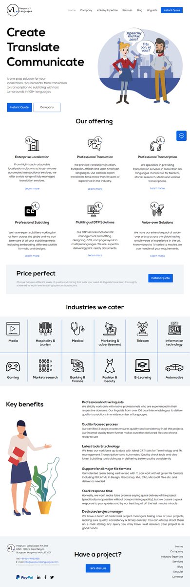freelancer_maha's tweet photo. The owner of Vespucci Languages wants to build up a custom design website for their requirement.
#Webdesign #WordPress https://t.co/tgYjbXt02F