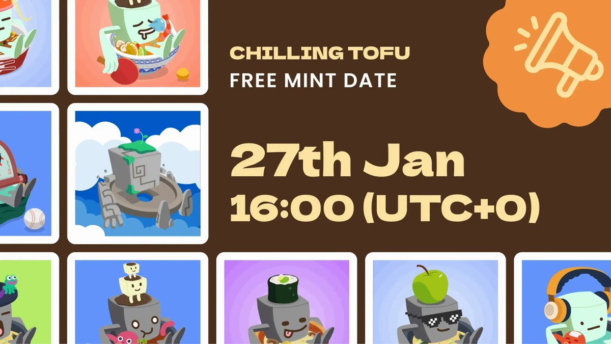 Chilling Tofu (Sold Out) tweet media