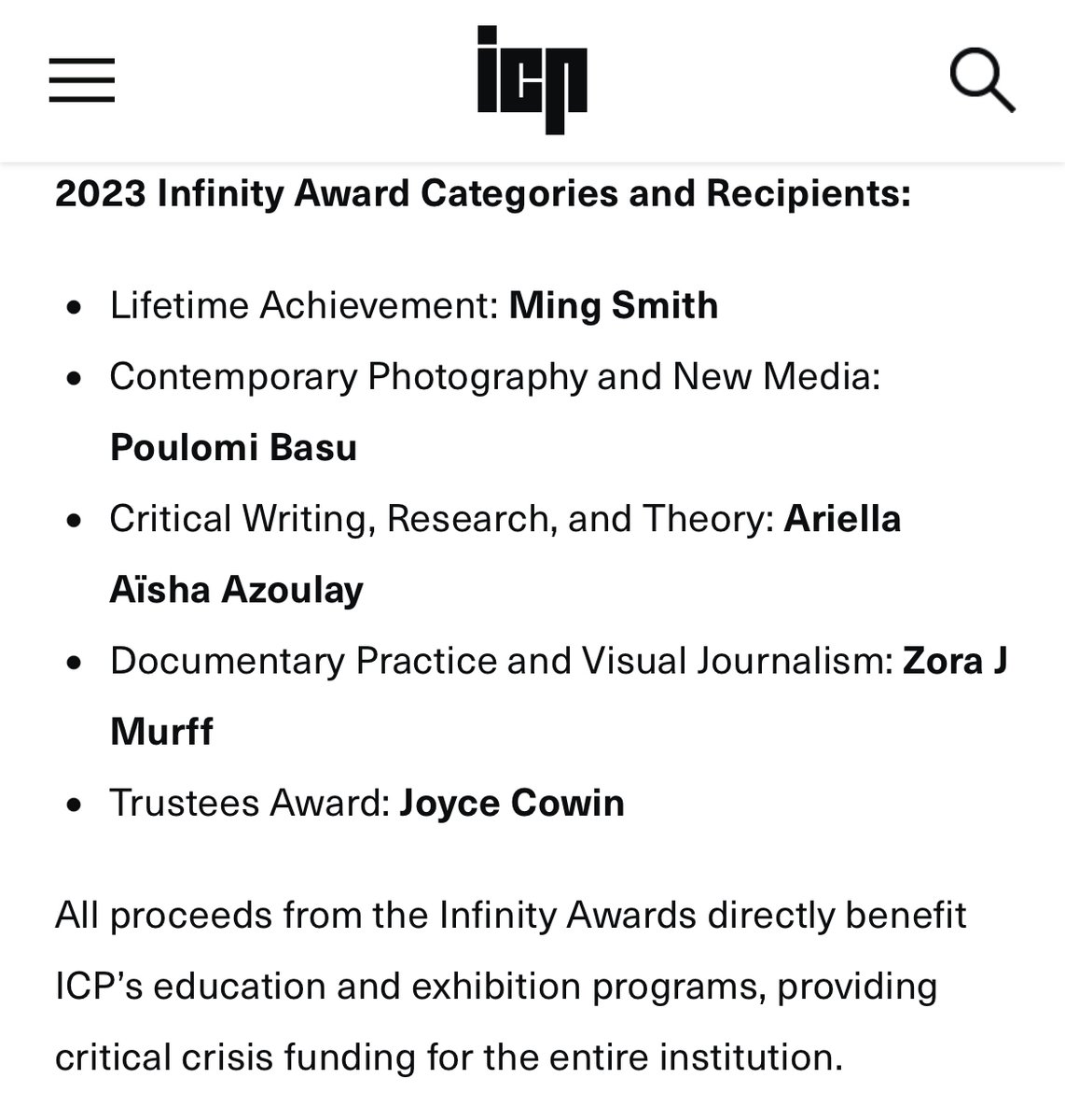 uarkart's tweet photo. 🎉 Congrats to Assistant Professor Zora J Murff 🎉 @ICPhotog 2023 Infinity Award recipient for Documentary Practice and Visual Journalism! Murff uses photography as a way to explore the histories of American systems and the role imagery plays in shaping our belief in them. https://t.co/mB4MYUTwXm