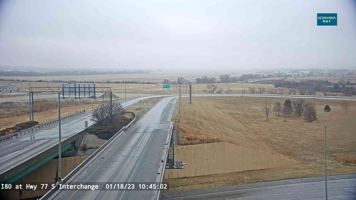 Ken Dewey on Twitter "Just before 11am CST, I80 north side of Lincoln