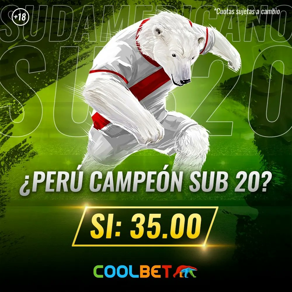apresion1's tweet photo. EMPIEZA EL RECORRIDO DE LA BICOLOR EN LA SUDAMERICANA SUB20 🐻‍❄️🇵🇪🔥
¿En que posición crees que quede Perú? 🤔 👀

Realiza tu apuesta acá: https://t.co/4zaNkOcxXD

#Seleccionperuana #perufutbol #futbolperuano #instaperu #futbolperu #sudamericano #sudamericanosub20 https://t.co/eLQ8x423pQ