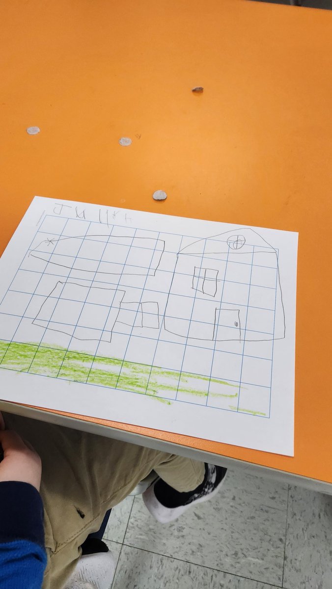 SAguirre_BMES's tweet photo. It's construction week here in Prek. We are drawing houses on blueprints. Tomorrow we construct! #PatriotPride #AdventuresinPrek https://t.co/8d0kPmepws