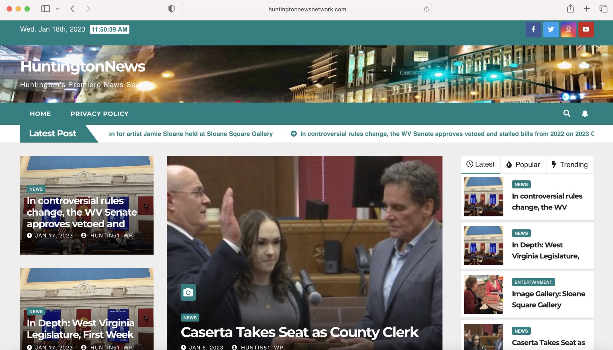 Huntington News Network on Twitter "Our website has launched! We are