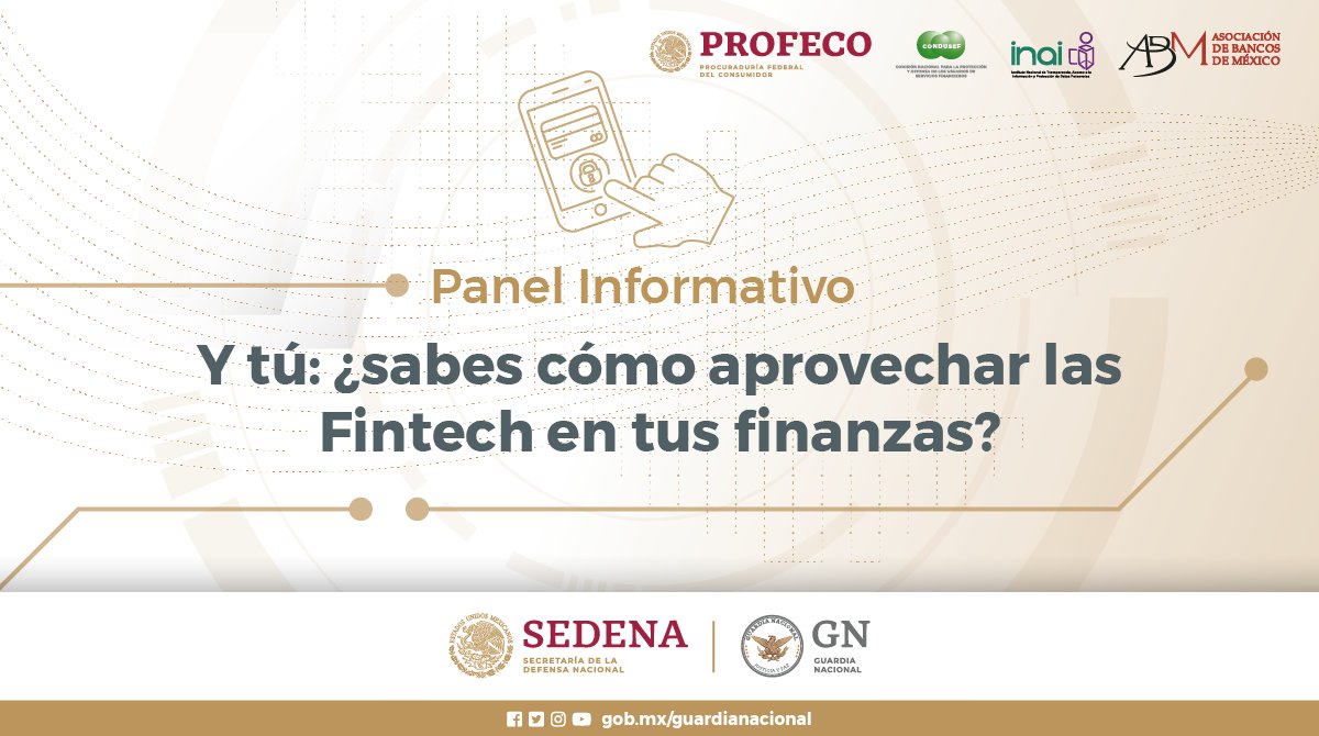 GN_MEXICO_'s tweet photo. Ya inició nuestro Panel Informativo: ¿Sabes cómo aprovechar las Fintech en tus finanzas? Súmate a través del siguiente enlace: https://t.co/0DBd0jIcUf https://t.co/F8AtuORjDn