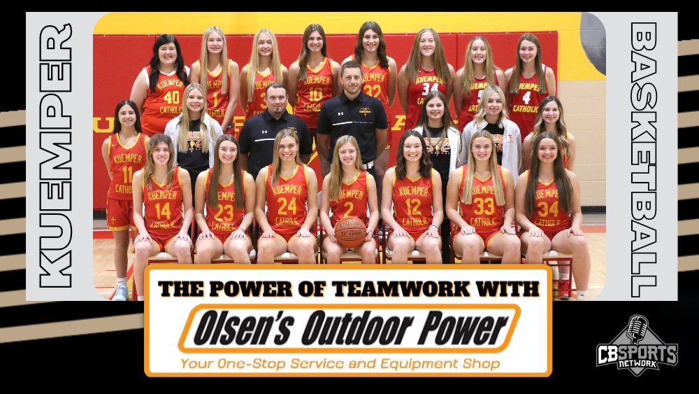 jeff blankman (@huskerblankman) on Twitter photo Congratulations to the Kuemper Girls Basketball team on being named our Olsen’s Outdoor Power of Teamwork Team of the Week! The Knights downed two ranked teams this week, defeating #14 Glenwood and #15 Harlan, and going 3-1 overall!
@KuemperCharger <a href="/klenka14/">Coach Klenk</a> Congratulations to the Kuemper Girls Basketball team on being named our Olsen’s Outdoor Power of Teamwork Team of the Week! The Knights downed two ranked teams this week, defeating #14 Glenwood and #15 Harlan, and going 3-1 overall!
@KuemperCharger <a href="/klenka14/">Coach Klenk</a>