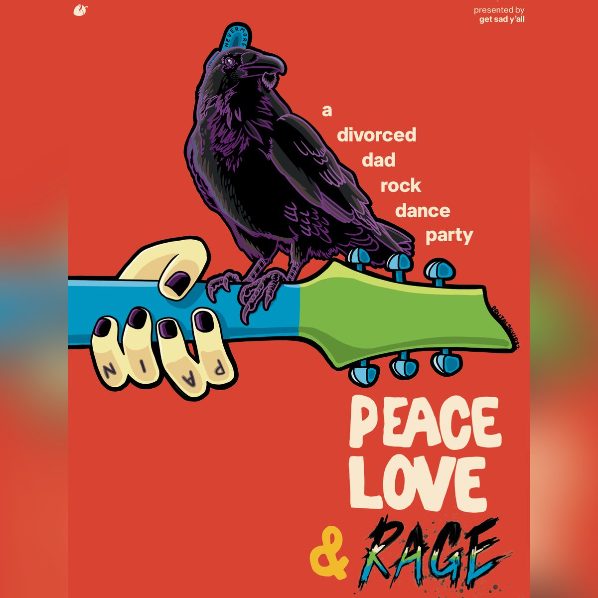 Announcing Peace Love &amp; Rage: A Divorced Dad Rock Dance Party at <a href="/reverb_lounge/">Reverb Lounge</a> on Saturday, April 15th! Tickets are on sale now: ow.ly/eHvz50Mu6MM