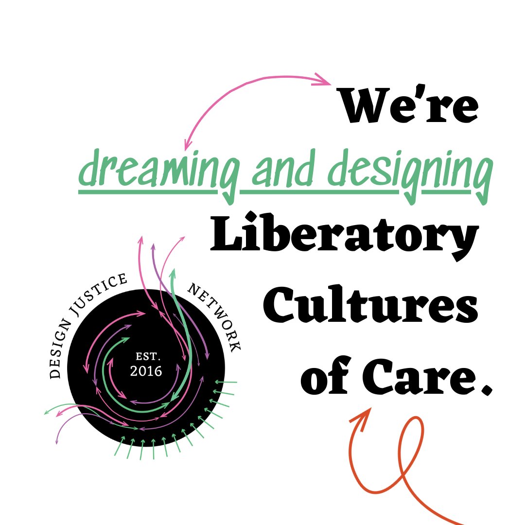 design__justice's tweet image. 🧵 In 2023, we&apos;re dreaming and designing liberatory cultures of care. Read on to learn how that work began and how we&apos;re shaping it in the new year.

#DesignJustice #DesignJusticePrinciples #DesignJusticeNetwork #DesignJusticeNews #DesignJusticeCarePod #CultureOfCare