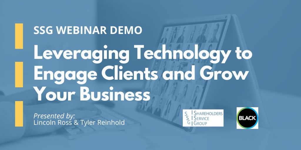 It's not too late to register! Tomorrow is the day for the SSG Webinar, "Leveraging Technology to Engage Clients and Grow Your Business", presented by <a href="/CircleBlackInc/">CircleBlack</a> #ssgwebinar #ssg >> register.gotowebinar.com/register/80163…