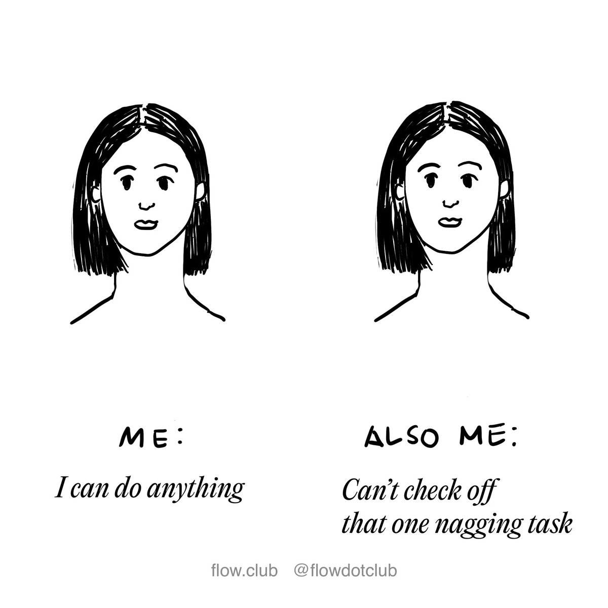 flowdotclub's tweet photo. We contain multitudes.

Check off that one nagging task by signing up for a Flow Club session: https://t.co/HEwRvdcPf9

#Productivity #Motivation #FlowClub https://t.co/8ay42rT3Oo