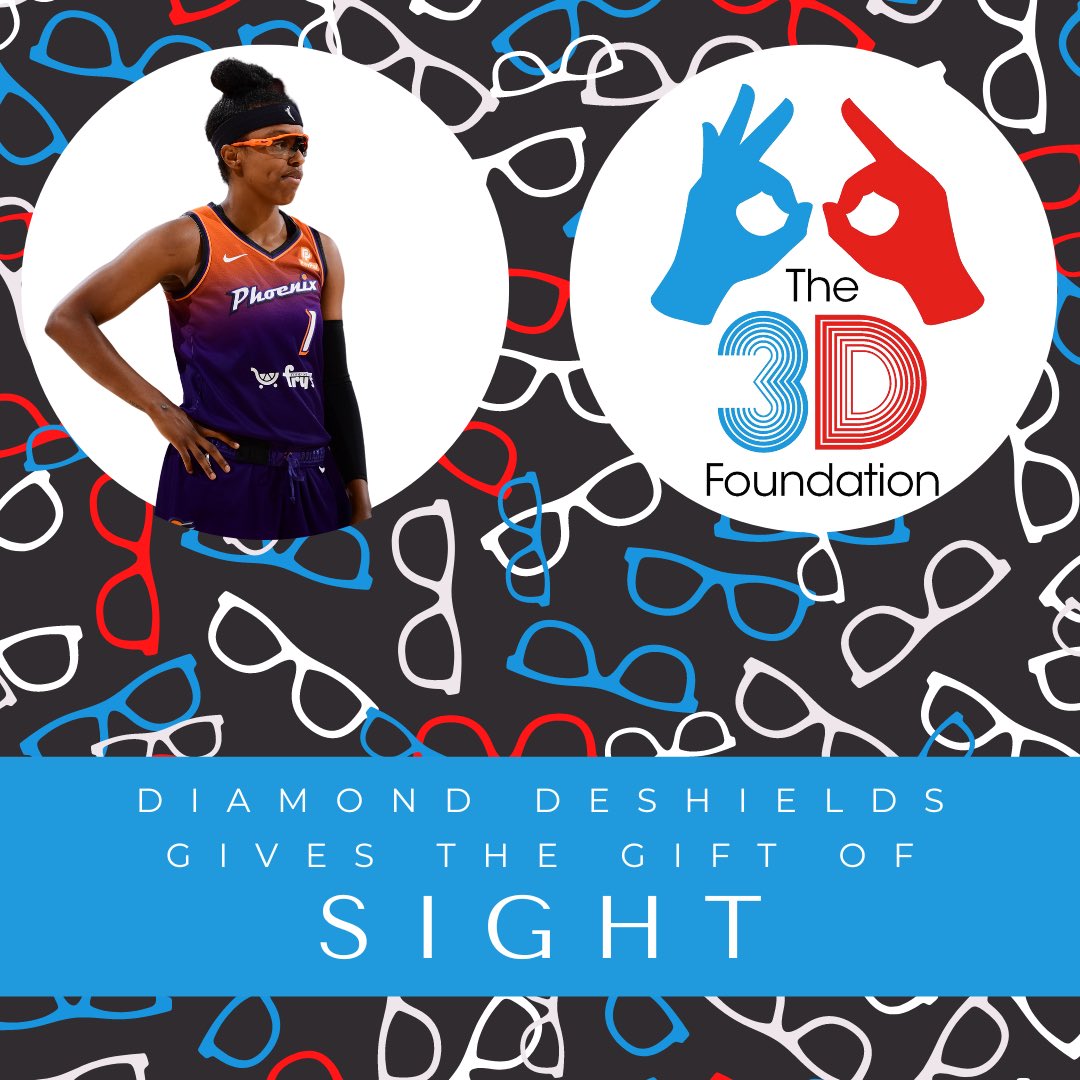 Athletes_Legacy's tweet photo. Member, Diamond Deshields, and her 3-D foundation will be gifting optometry services for 5 elementary school students in Clarkston, Georgia who are in need this holiday season. Way to go Diamond! #AthletesCharitable #UnitedCharitable #GivingLegends #DiamondDeshields #3DFoundation https://t.co/QnNbdt3Kpa