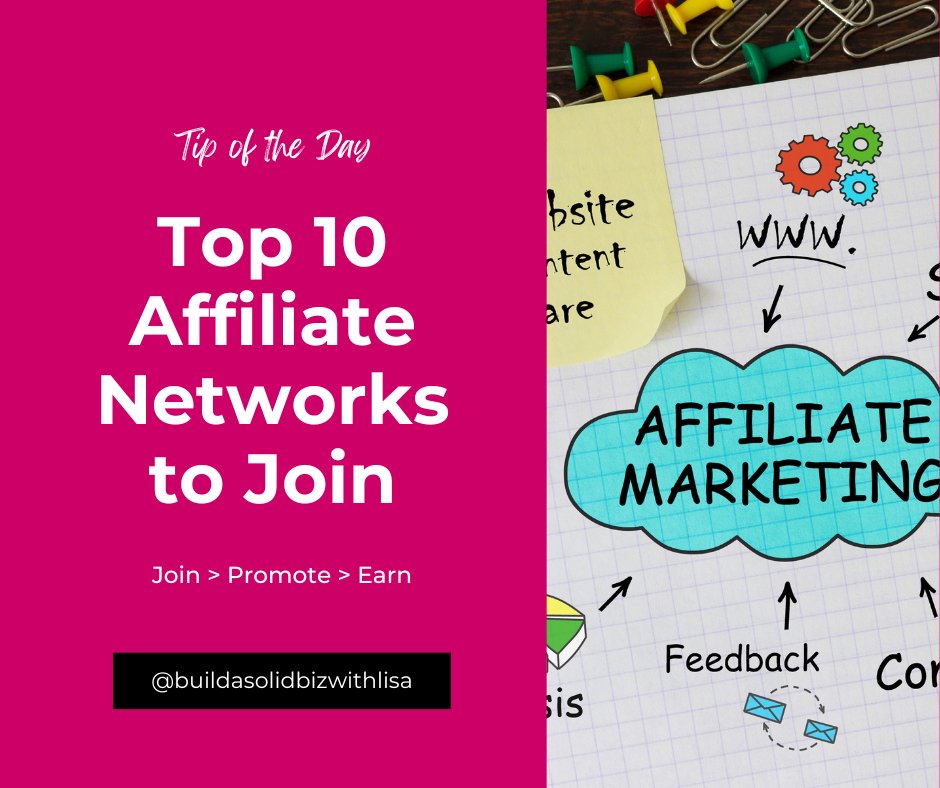 Ready to get started with your affiliate marketing journey? Here are the top 10 affiliate networks to join today:
1. ShareASale
2. Awin
3. AmazonAssociates
4. CJ Affiliate
5. ClickBank
6. JVZoo
7. DigiStore24
8. Impact Radius
9. MaxBounty
10. ClickBank