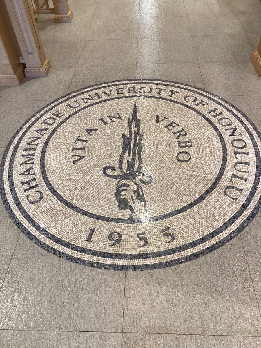 Conversations at Chaminade University #earlychildhood #connections