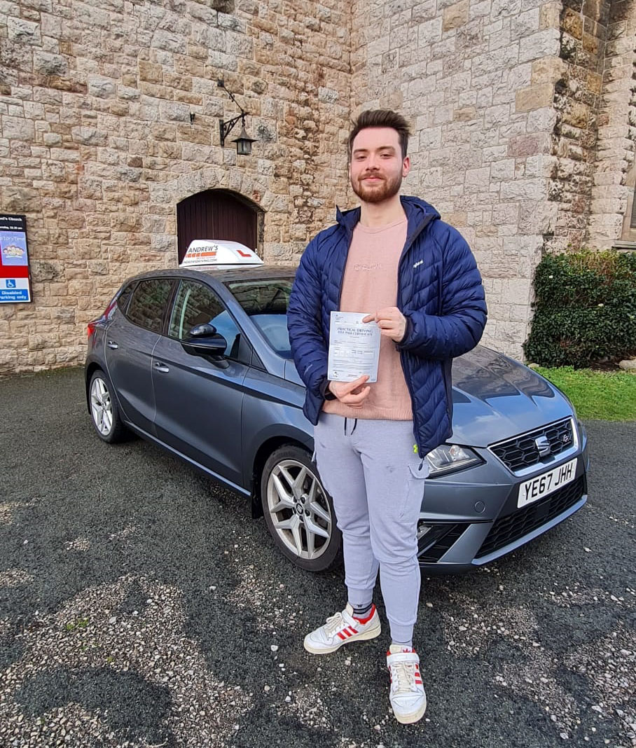 DriveAndrews's tweet photo. Well done Jack a fantastic pass at Bangor today. Jack Davison from Llandudno passed after a course of driving lessons with Jamie Abba.
https://t.co/8IWnhtpAVx
#drivinglessons #drivingtest #Llandudno #Bangor #Colwynbay https://t.co/shXxygi70H