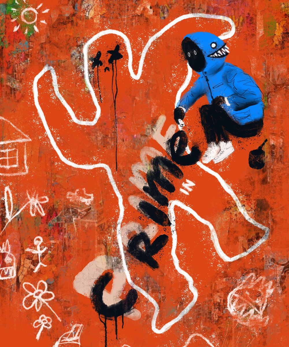sanchezz111's tweet photo. GM!
🖼Art of the day - Crime in prime

DAY=38.2 /4745
1/1 #collectible nft - #Drop 23/01/2023
#prime #withoutAI #aliens #NFTCommmunity  #ArtistOnTwitter #digitalart #painting #wip #challenge #art #illustration #contemporaryart #nftart #NFTs #NFTdrop #Foundation #collectorsday #gn https://t.co/BJmvJYTLY0