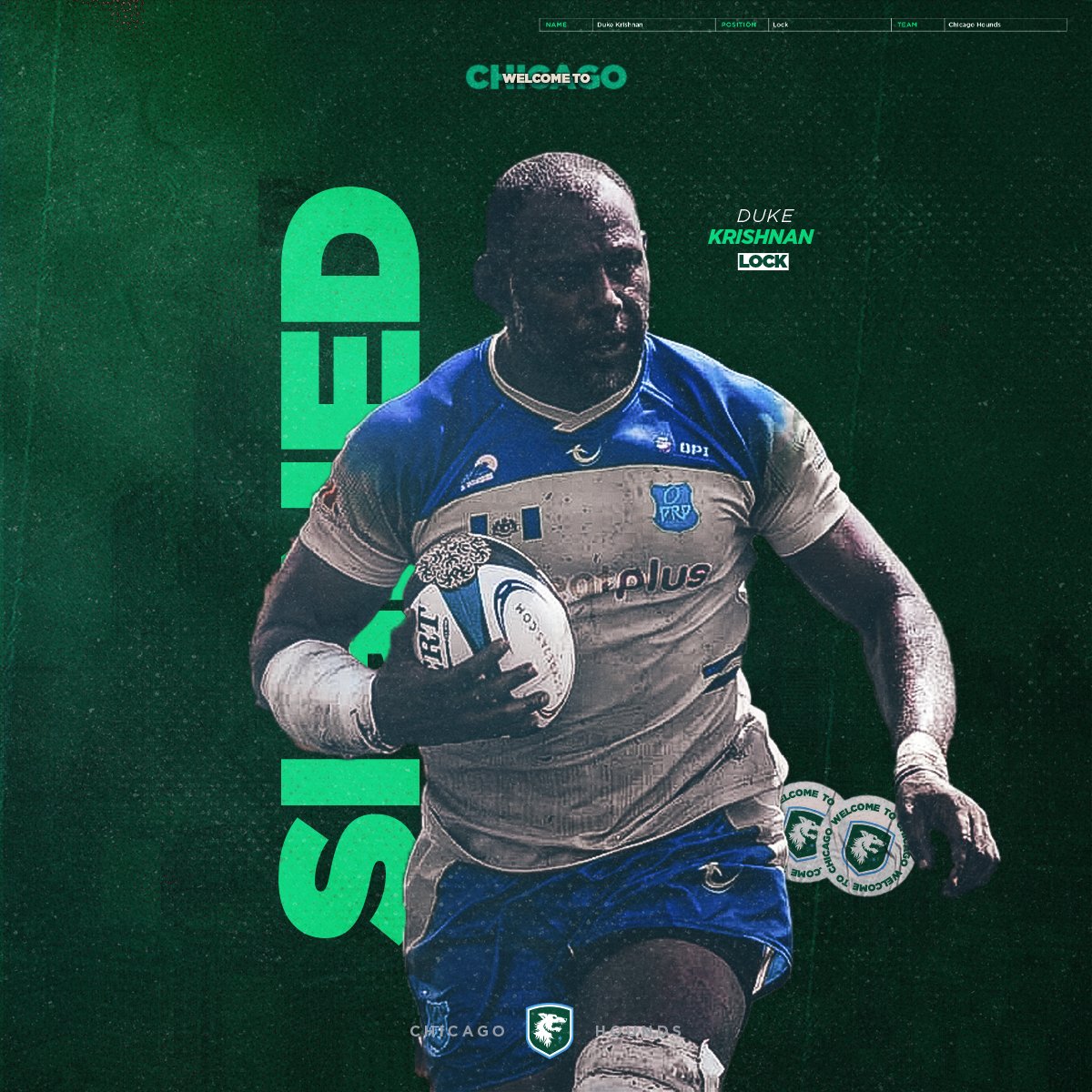 HoundsChicago's tweet photo. Couple more dawgs added to the squad 😏 Welcome to Chicago 🐺
#UpTheHounds

🔗: https://t.co/r9gjvTefw8 https://t.co/scR2YcZUmR