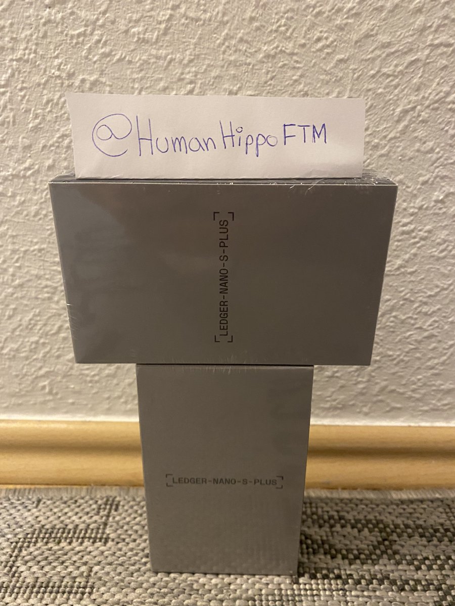you ready for some LEDGER NANO S PLUS soon?🚀💪🦛 @ledger 

<a href="/HumanHippoFTM/">Human Hippo | Human Palm - Minted Out</a> website live now: human-hippo.vercel.app

$FTM #ledger #ledgernanosplus #Fantom #NFTCommunity