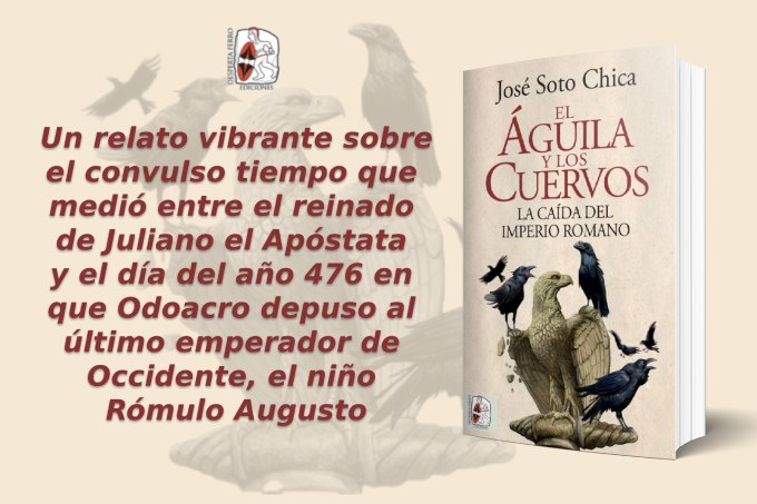 historia_lbro's tweet image. José Soto Chica: "El Águila y los Cuervos : La caída del Imperio Romano" 

#RomaAntigua #Librosdehistoria
📖librosdehistoria.ovh/el-aguila-y-lo…