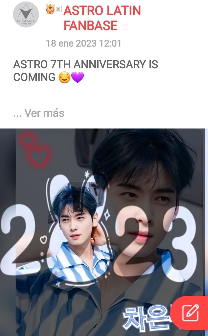 astrolatinfanb's tweet photo. 🗓️ POST DEL DIA (18/01) CHOEAEDOL❤️

🗳️ Vota tus ❤️ diarios en la foto y se guardará el 10% para futuros eventos. 

🚨 GUARDA TUS 💜 PERMANENTES PARA PRÓXIMOS EVENTOS 

Link del post: 
🔗https://t.co/u256XpJ4wc

💫Team ALFB Choeaedol
#ASTRO  #아스트로  @offclASTRO https://t.co/TD27gDpDsQ