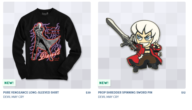 Devil May Cry - Pure Vengeance Long-Sleeved Shirt - Fangamer