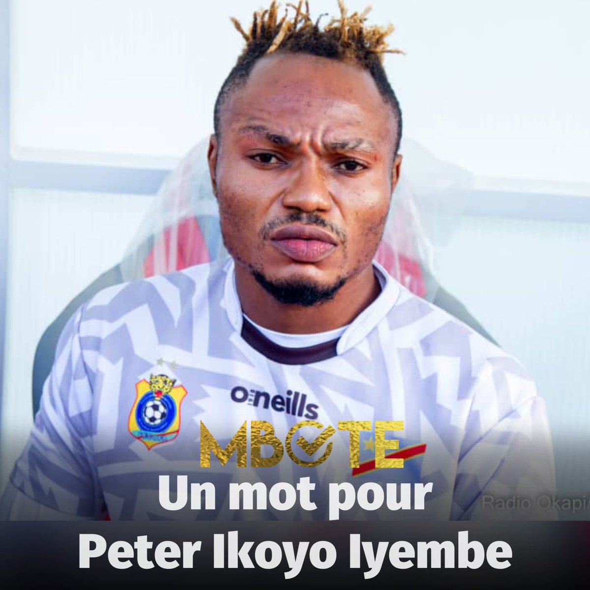 mbotecd's tweet photo. Un mot pour notre défenseur Peter Ikoyo 🇨🇩🐆🏃🏽♂️🏃🏽♂️🏃🏽♂️ #CDRCIV https://t.co/SkvWFU15xu