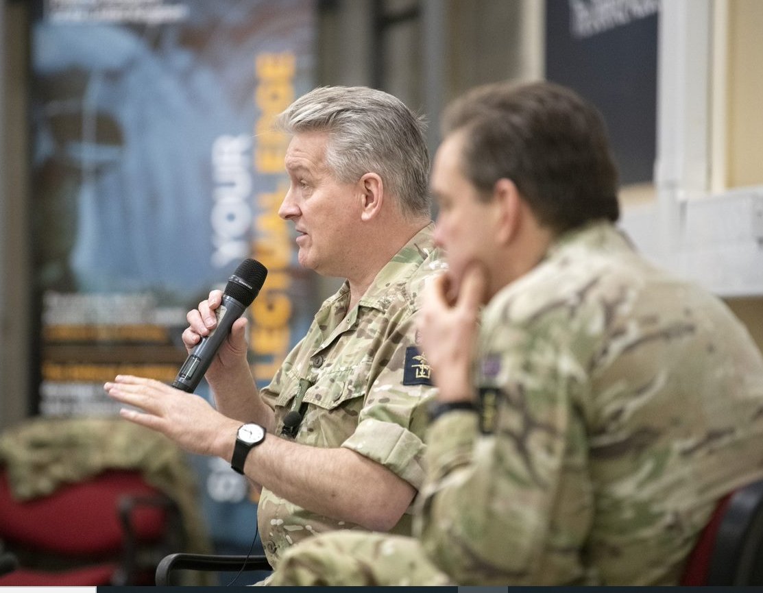 CSOC_MOD's tweet photo. Strategic Command held the Now, Next, Future internal conference this week.

Attendees from across the Command discussed adopting an agile mindset to increase effectiveness and bring wider benefits across Defence. https://t.co/m43JfygP8Y