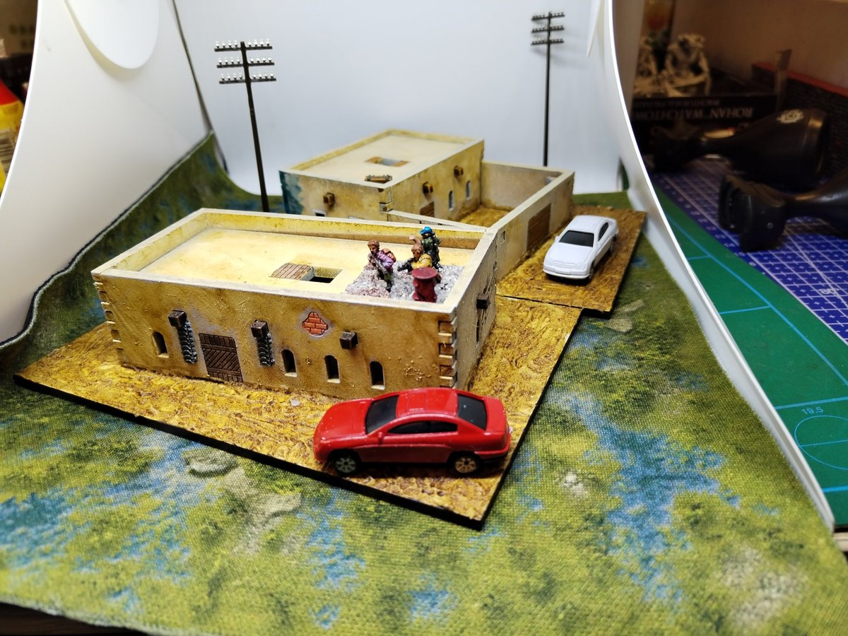 PotanCZ's tweet photo. Another 15mm buildings. 🛖 - #czechwargaming #hwg #miniaturewargaming #wargames #wargaming #miniatures #hobby #15mm #15mmwargaming #coldwar #coldwarwargaming #teamyankee #teamyankeegame #peterpig #peterpigminiatures #skirmishgames #flamesofwar #fowww2 https://t.co/KkRMMlusHa