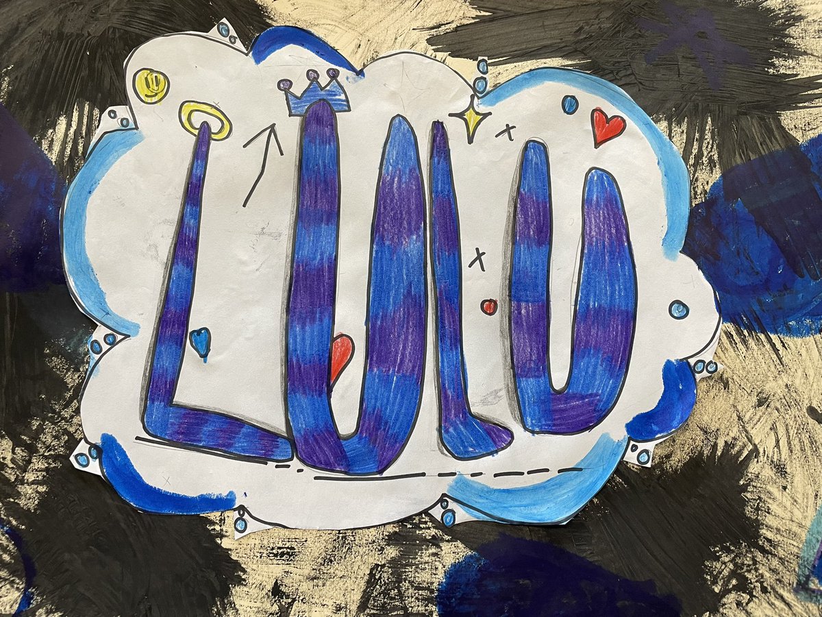 MsBoylanArt's tweet photo. 4th grade is working on graffiti style tags 🎨🏙️ https://t.co/8FfG7Q4bil