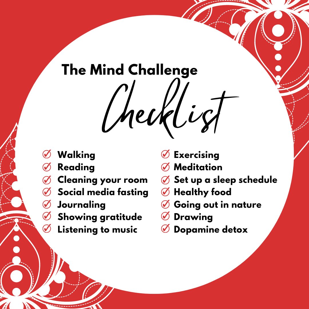 #mentalhealth #mind #selfcare #mindchallenge