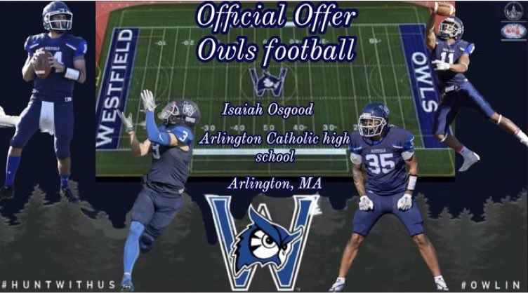 Blessed to receive an offer from Westfield University thank you @CoachKMelanson for the opportunity