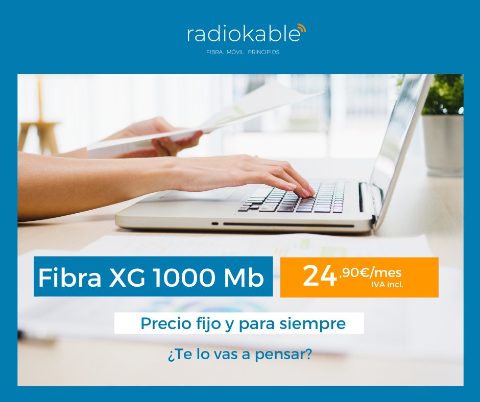 Navega con la 𝗺𝗲𝗷𝗼𝗿 velocidad y 𝗱𝗶𝘀𝗳𝗿𝘂𝘁𝗮 de tu conexión 🤗
🔍 Comprueba tu cobertura

radiokable.net/configurador/

#radiokable #fibraoptica #fibraopticagranada #internetgranada
