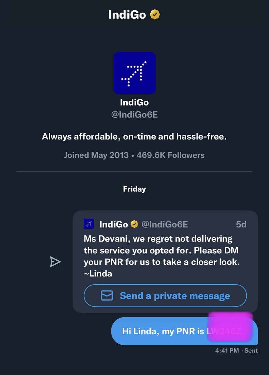 chunchundevani's tweet photo. I sent my PNR to @IndiGo6E but to no avail. It is one big scam as they have no customer service. 
I bought the FastForward add on but my bags came at the end. 
So it’s just a lucky thing if it works &amp; you are just an idiot who got taken if it doesn’t work. #indigoflight https://t.co/d7zHHKUMl7