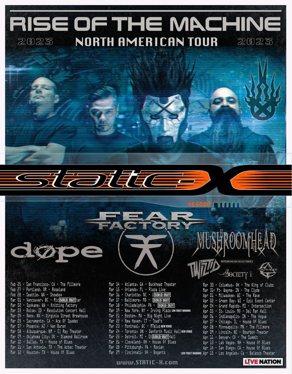 Static-X tweet media