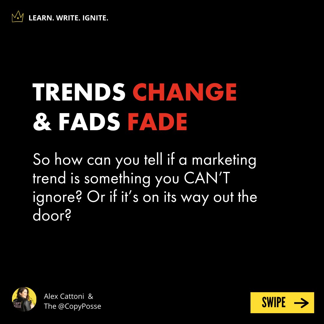 AlexCattoni's tweet photo. Marketing is changing fast, these are the 5 biggest opportunities right now 👀 ⁠
⁠
Number 2️⃣ is all anyone is talking about right now... but I truly believe that number 1️⃣  is ✨ the biggest ✨ opportunity in 2023
⁠
Let me know what YOU think is going to dominate in 2023 ⬇️ https://t.co/tv2cL8Qagk