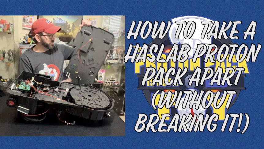 New Video: How To Take a HasLab Proton Pack Apart (Without Breaking Anything!) youtu.be/27SZ_oVBHeM #Ghostbusters #HasLab #ProtonPack