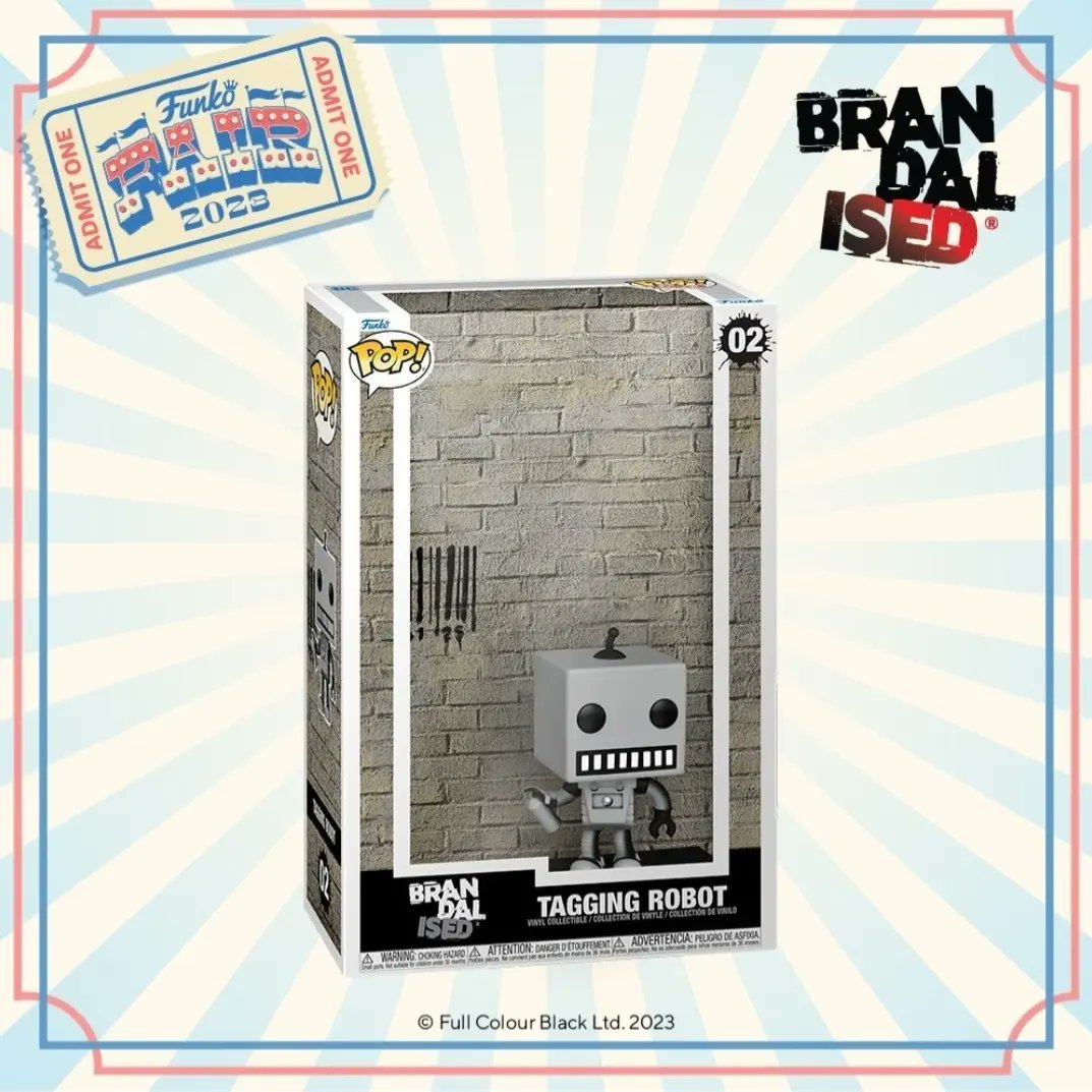 ComboCollect's tweet photo. Funko Fair 2023: Tagging Robot & Flying Balloon Girl Pops coming soon!
#combocollectibles #funko #funkopop #funkopops #funkonews #funkopopnews #funkofair #funkofair2023 #flyingballoongirl #taggingrobot #brandalised https://t.co/YI90wFe0GC