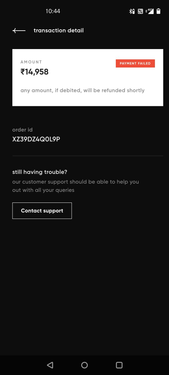 ByRajkishore's tweet photo. @kunalb11 What is happening with @CRED_club ?

After the failure transaction, raising the ticket no one is responding.
When it will be resolved ?

Order ID - #XZ39DZ4Q0L9P 

#cred #failuretransaction https://t.co/RYJxRZOED3