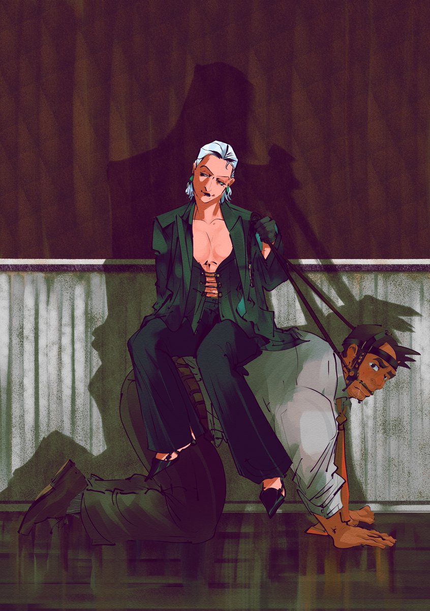 for <a href="/quelmdn/">Quel 🐑 (quelmdn @ blu3sky)</a> and @artistfrommars_  who wanted to see  Franz in that suit (I linked It below hehehe) ❤️ also  i  couldn’t help but add best boy gumshoe😌😌❤️

#AceAttorney #逆転裁判 #franziskavonkarma